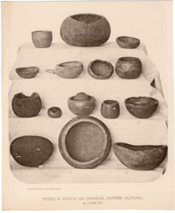 Vessels of Steatite and Serpentine, Southern California